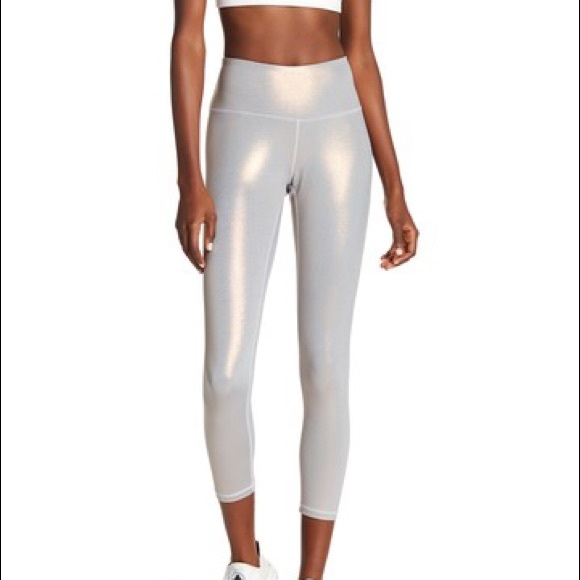 Zella Pants - ✨SOLD✨ Z by Zella midi metallic leggings